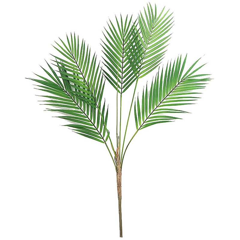 

Palm Fronds Tropical Palm Leaves Artificial Leaf Faux Leaves Greenery for Home Wedding Decorations, Green