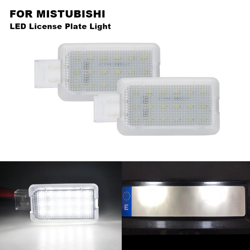 

2PCS 3W 12V Clear LED luggage compartment light For MISTUBISHI ASX trunk light Car Accessories, As pic