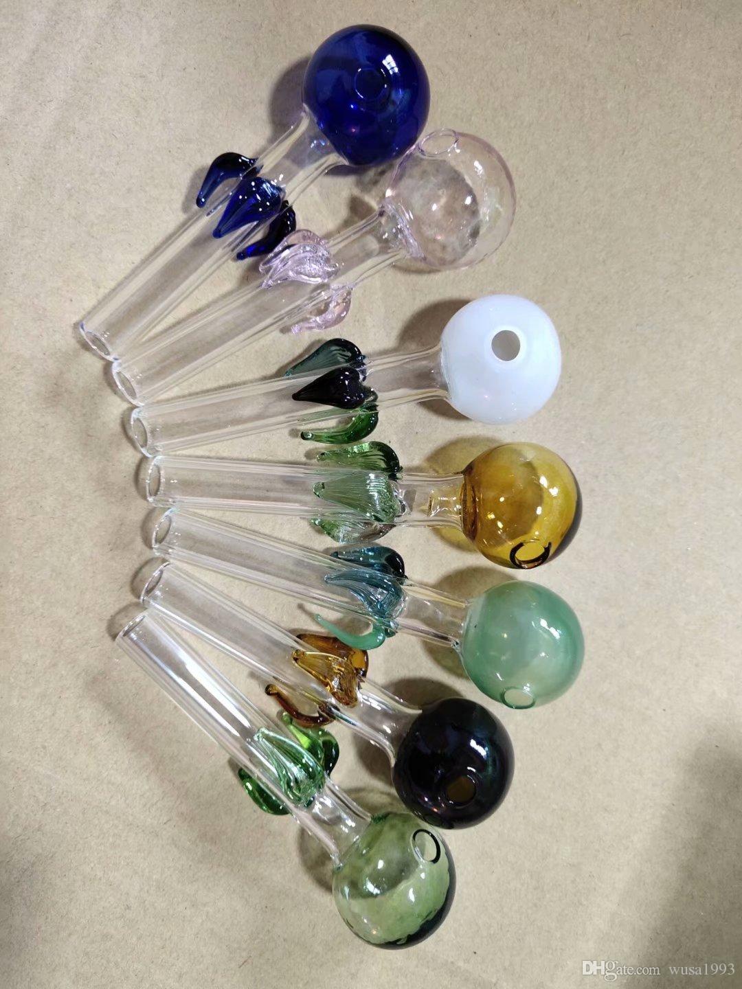 

Coloured Petal Coloured Foam Glass Burner Wholesale Glass Hookah, Glass Water Pipe Fittings, Smoking ,Free Shippin