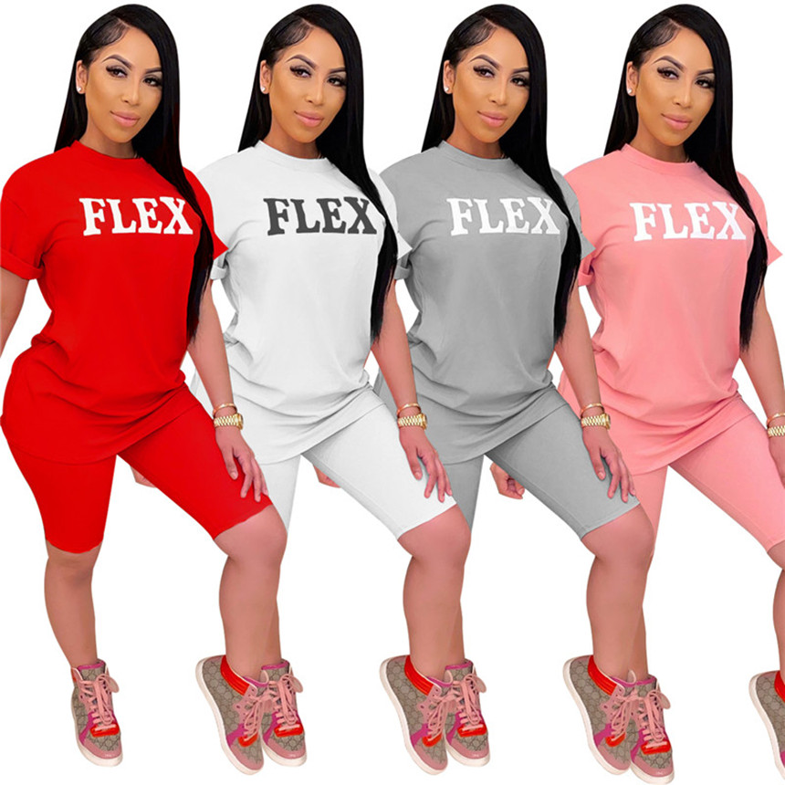 

Women solid color 2 piece set casual Tracksuit short sleeve t shirt+mini shorts summer clothes sports jogging suit casual outfits 2858, Mix color