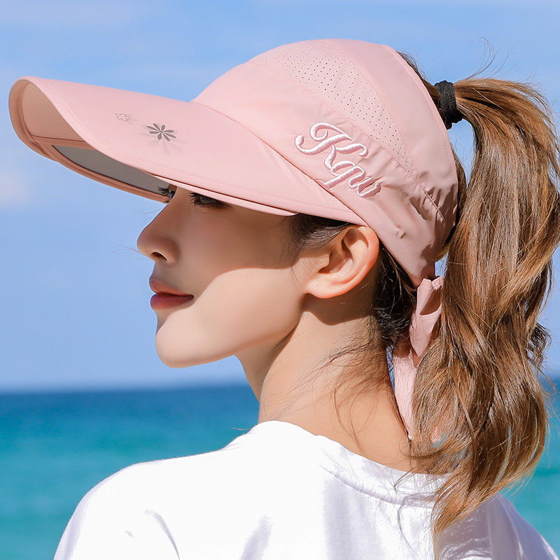 

2020 Snapback Summer Visor Sunhat for Men and women Unisex Cap Adjustable Adult Outdoor Sun Shade Outdoor Protective Sun Hat