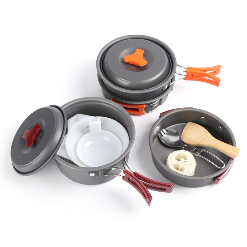 8Pc camping cooker set equipment outdoor equipment set UK