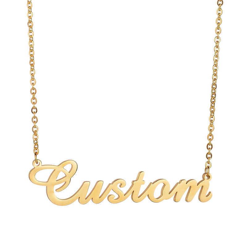 

Customized Stainless Steel Name Necklace