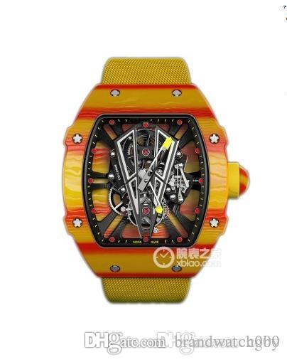 

Luxury watch NTPT carbon fiber ,Designer watches .Size 48X42MM iron city movement in western Japan.To form a special texture, Box