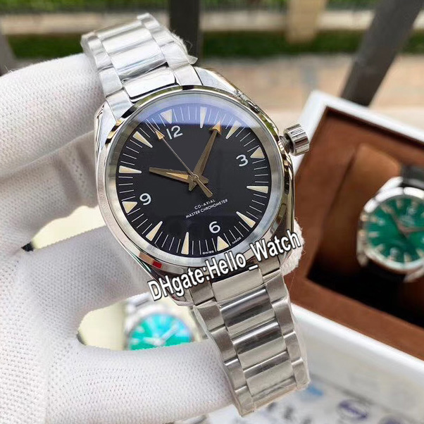 

New Railmaster 1957 Trilogy 220.10.38.20.01.002 Automatic Black Dial Mens Watch Stainless Steel Bracelet Gents Watches Hello_Watch 9 Color, Waterproof service