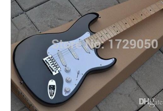

Wholesale Top quality - black st Eric Clapton Maple fingerboard electric guitar