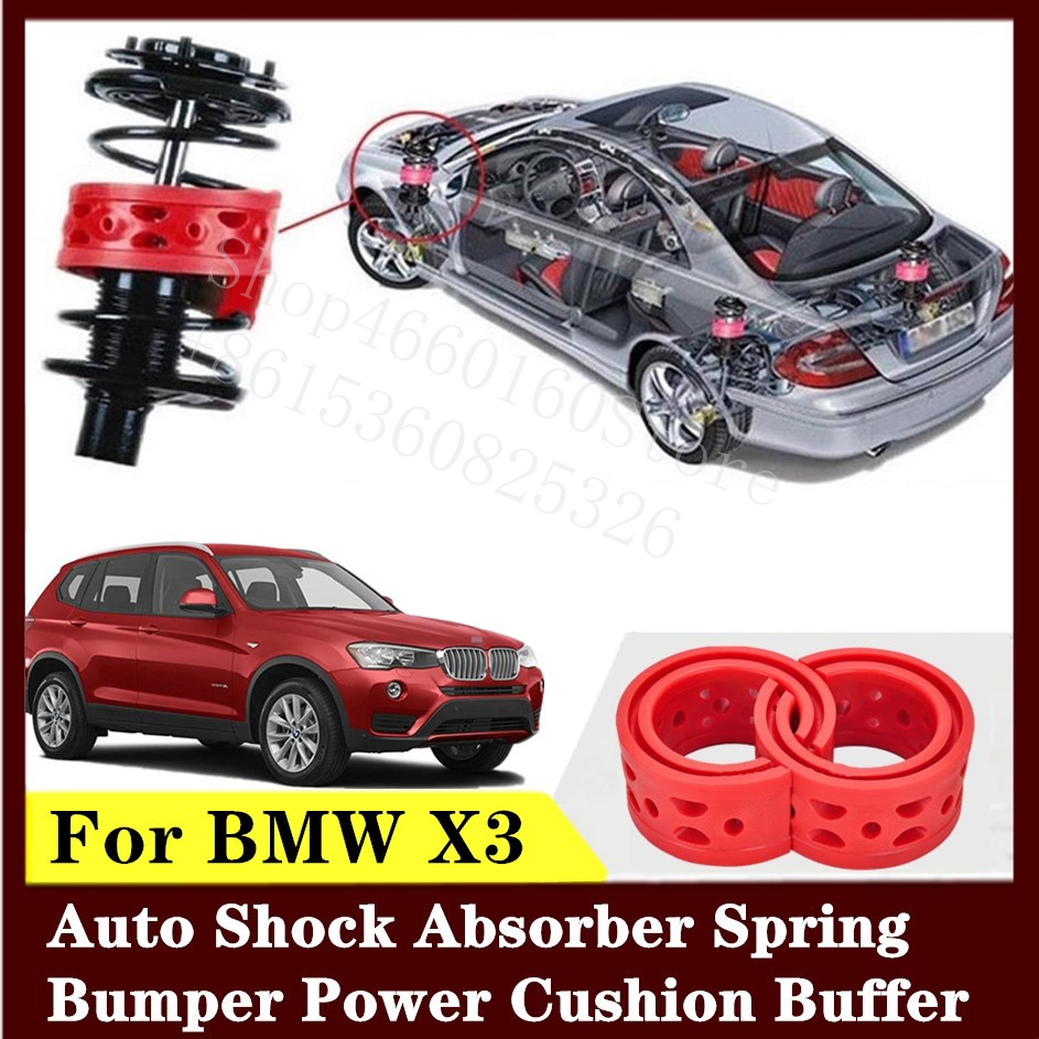 

For BMW X3 2pcs High-quality Front or Rear Car Shock Absorber Spring Bumper Power Auto-buffer Car Cushion Urethane