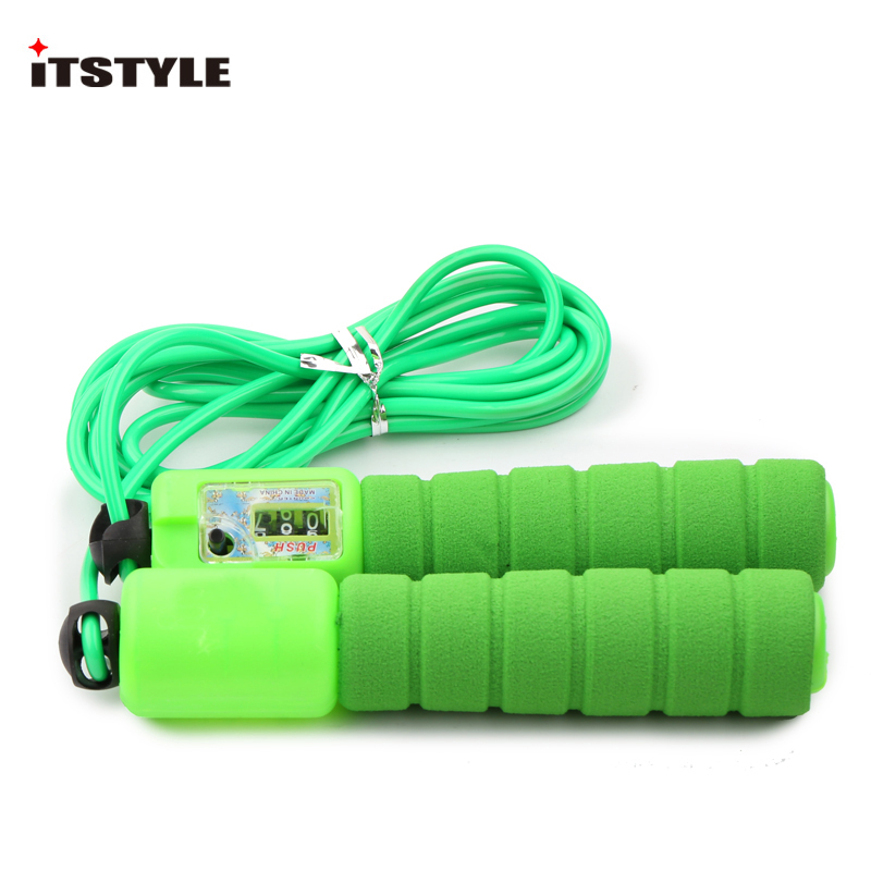 

ITSTYLE Sport Calorie Number Counter Jump Ropes Bodybuilding Fitness Training Skipping Rope