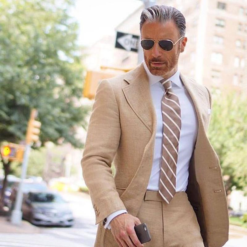 

Cheap And Fine Two Buttons Groomsmen Notch Lapel Groom Tuxedos Men Suits Wedding/Prom/Dinner Best Man Blazer(Jacket+Pants+Tie) A568, Same as image