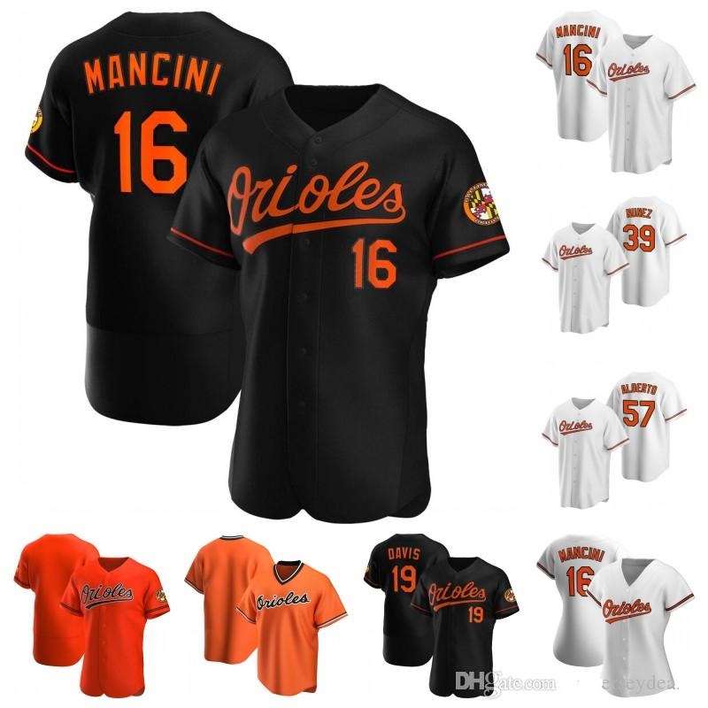 

Baltimores 2020 Jersey Trey Mancini Renato Nunez Jonathan Villar Pedro Severino Rio Ruiz Chance Sisco Jersey Men Women Youth, Colour 6
