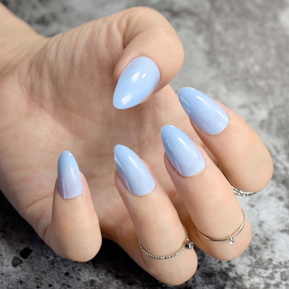 Acheter Bebe Stiletto Faux Ongles Gelee Bleu Ovale Pointes Fin Faux Ongles Conseils Pointu Tete Ongles Artificiels Complets Pour Lady Daily De 1 07 Du Jerry02 Fr Dhgate Com Acheter Bebe Stiletto Faux Ongles Gelee Bleu Ovale Pointes Fin Faux Ongles Conseils Pointu Tete Ongles Artificiels Complets Pour Lady Daily De 1 07 Du Jerry02 Fr Dhgate Com