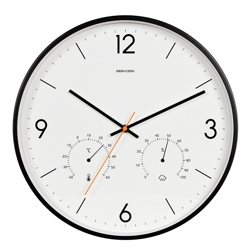 

Classic Creative Minimalist Wall Watch Modern Silent Living Room Wall Clock Retro Study Office Design Clock Watch Home Decor L