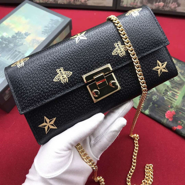 

High quality with box cross body bags Free shipping New season classic Ladies shoulder Square bag Shoulder handbag pure 19cm Messenger Bag, See chart