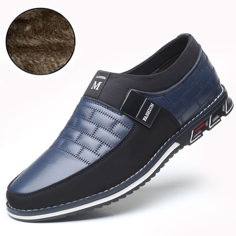 

2019 New Big Size 38-48 Oxfords Leather Men Shoes Fashion Casual Slip on Formal Business Wedding Dress Shoes Men Drop Shipping, Light tan