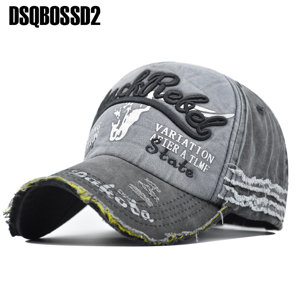 

DSQBOSSD2 Brand Men Baseball Caps Dad Casquette Women Snapback Caps Bone Hats For Men Fashion Vintage Hat Gorras Letter Cotton Cap, Cb203e