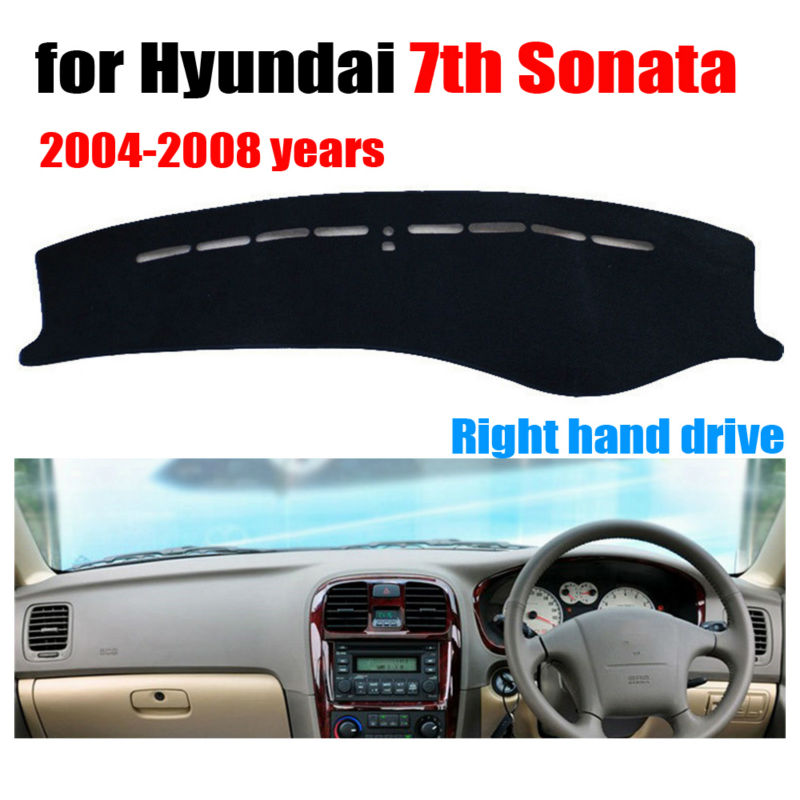 

Car dashboard cover mat for 7th Sonata 2004-2008 Right hand drive dashmat pad dash cover auto dashboard accessories