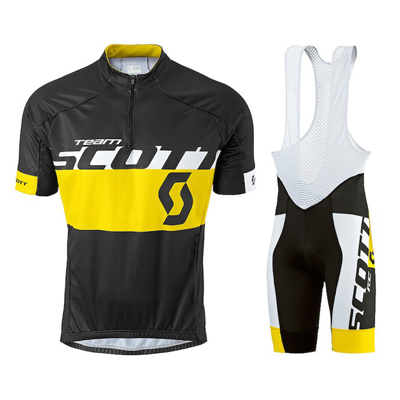 

Hot Sale Men Team SCOTT cycling jersey set MTB bike sports uniform summer breathable quick dry mtb bicycle clothing S210128113, 05