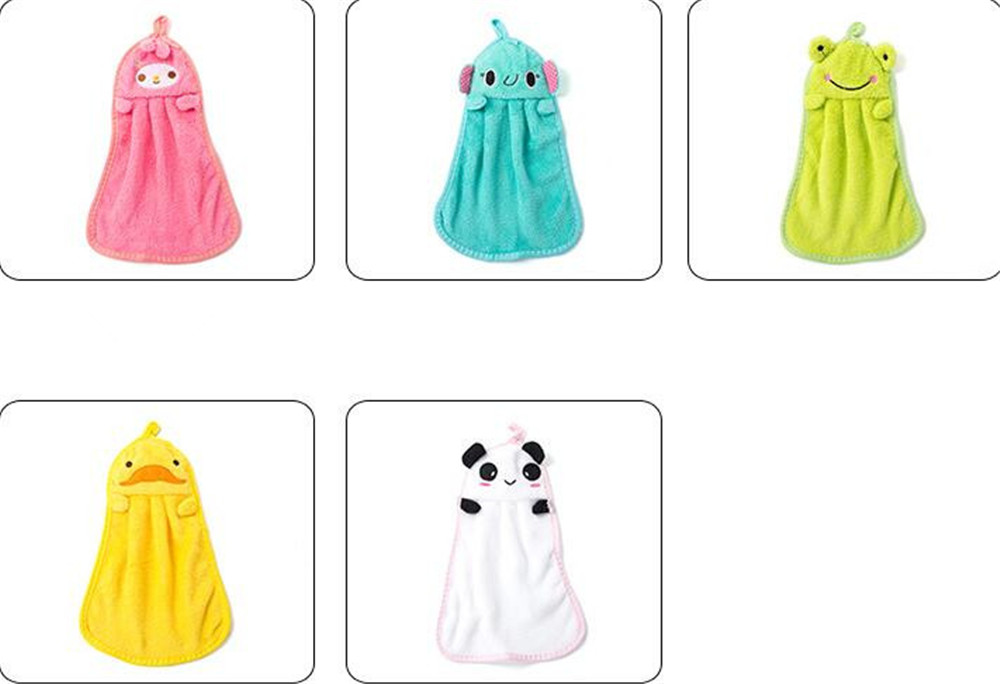 leading-star Cartoon Animal Cloth Hand Wedding Big Candy Towel Dishcloths Lovely