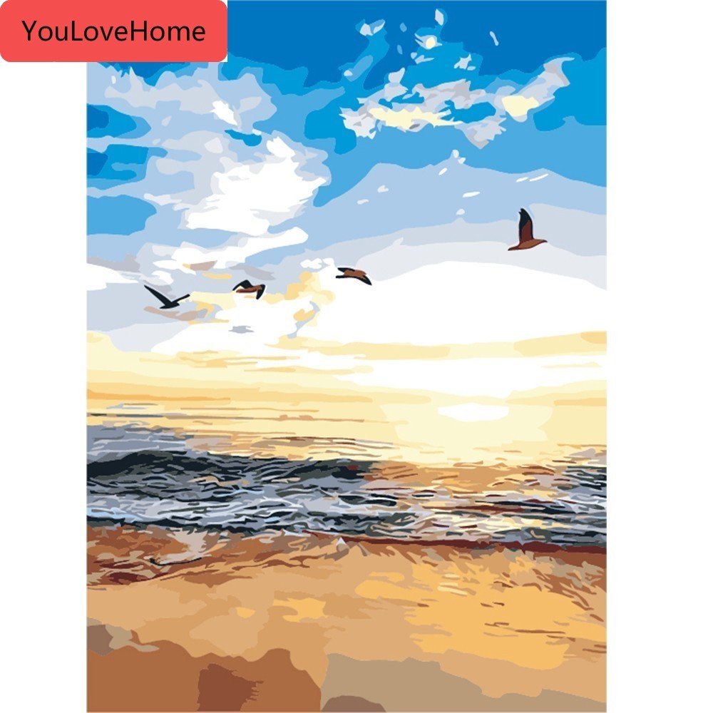Get Arte de la pared playa de bricolaje For Android