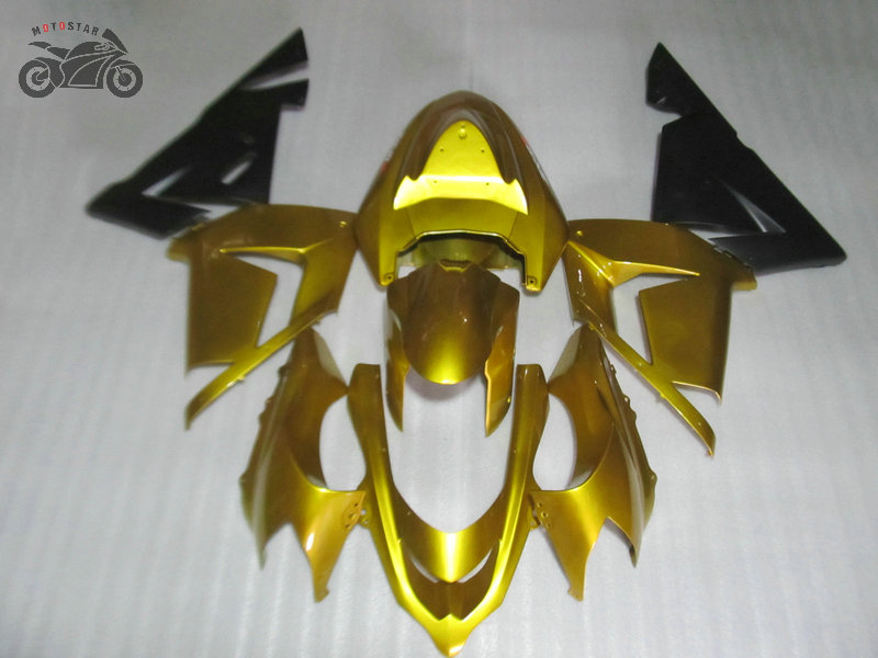 

Free Custom motorcycle fairing kits for Kawasaki 2004 2005 Ninja ZX10R 04-05 golden ABS plastic fairings parts ZX-10R 04 05 ZX 10R, Same as the picture