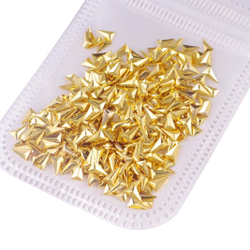 

500pcs/set Shiny Nail Art Decoration Manicure Accessories Mixed Sizes Star/Rectangle/Triangle/Cross Nail Art Tools Fashion