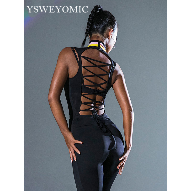 

Dancewear Latin dance Tops exercise performance training gymnastics suit female strapless backless sexy Salsa jumpsuit UA223, Black
