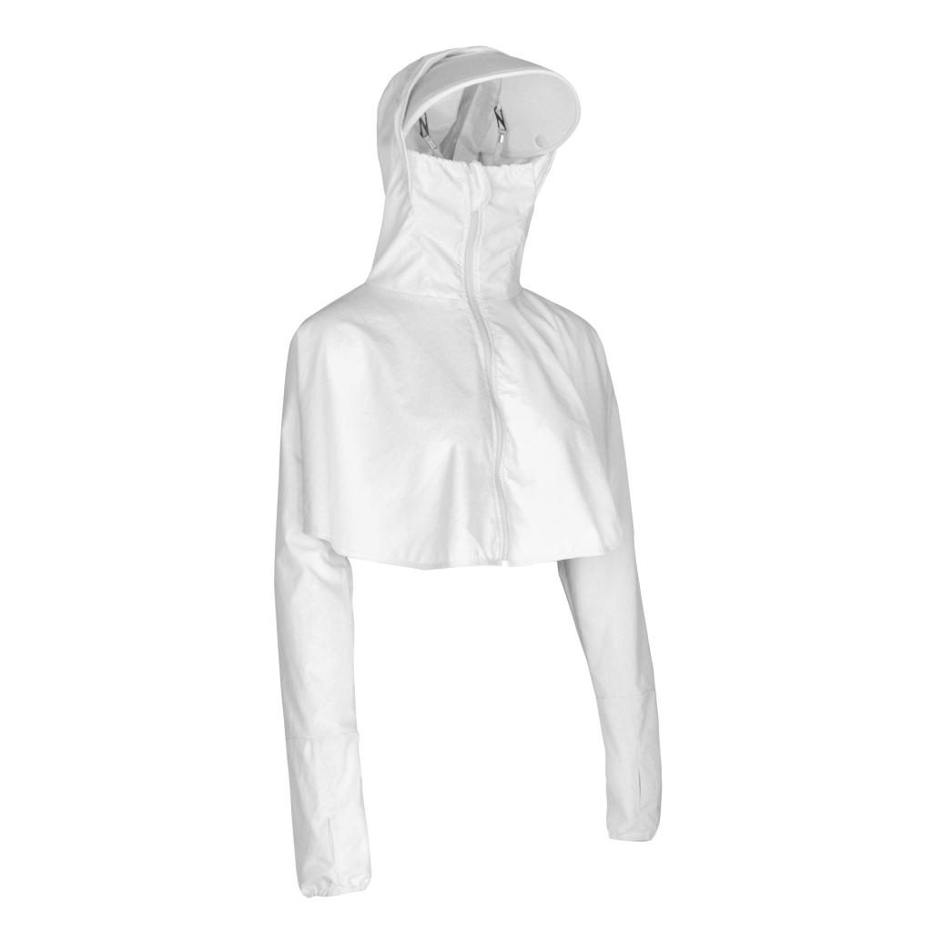 

Ladies Summer Sun Proof Coat Hooded Jacket Breathable For Cycling Hiking
