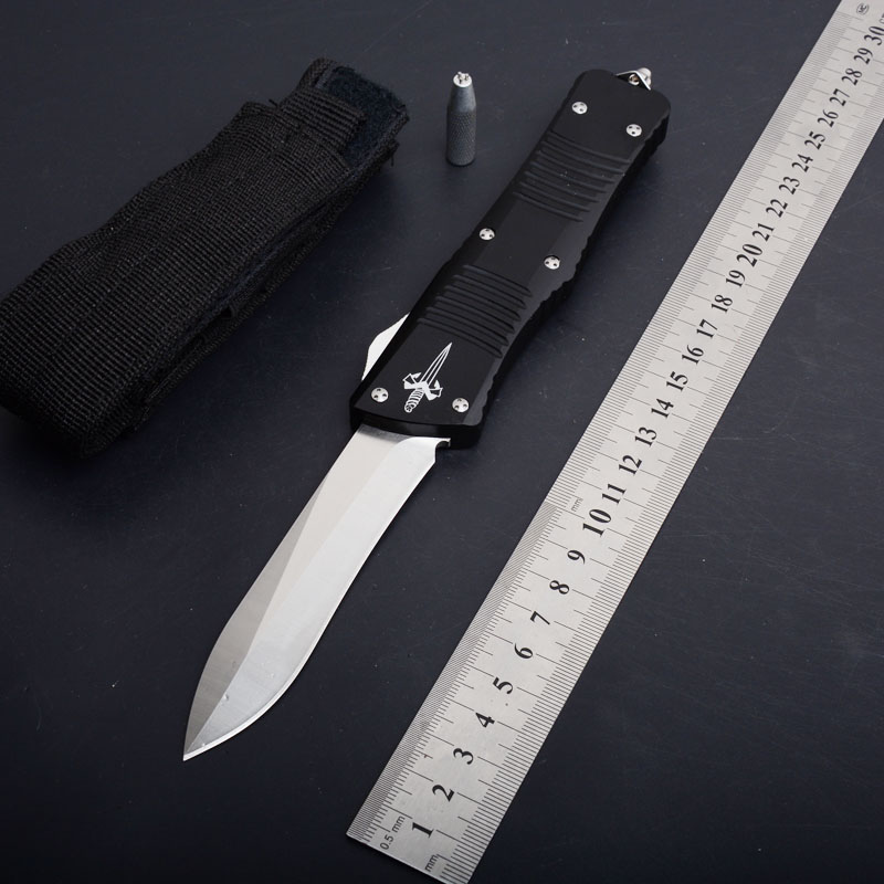

Top Quality Micro-Tech Combat Troo-don Auto Knife Hellhound Tanto automatic Knife Spear point VG10 blade hardness 62 Tactical knives edc