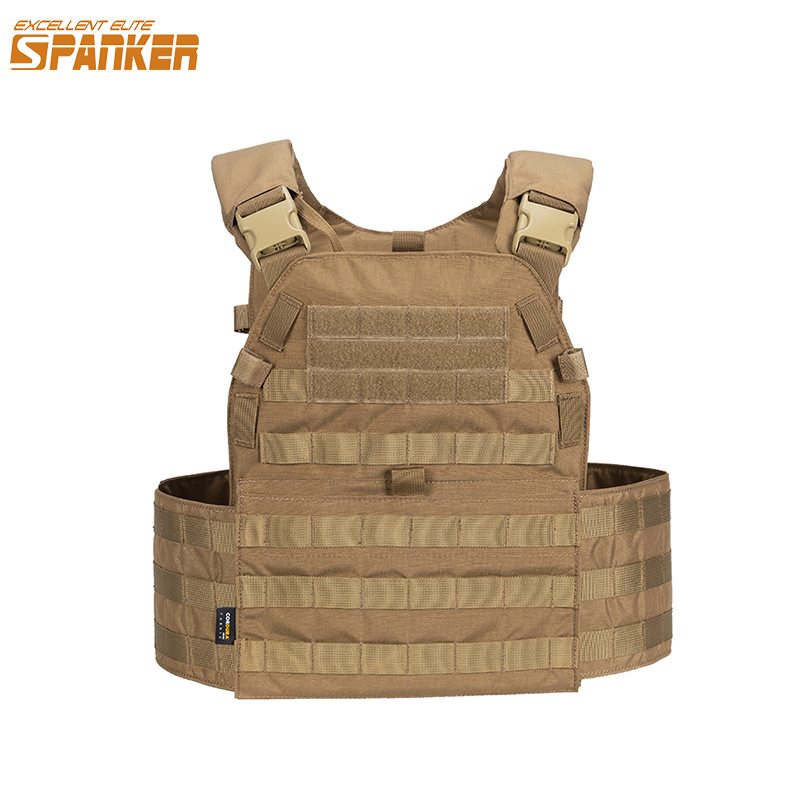 

EXCELLENT SPANKER Tactical Quick Release Hunting Vest Molle Vests Outdoor CS Game Plate Carrier Combat Vests, Cob