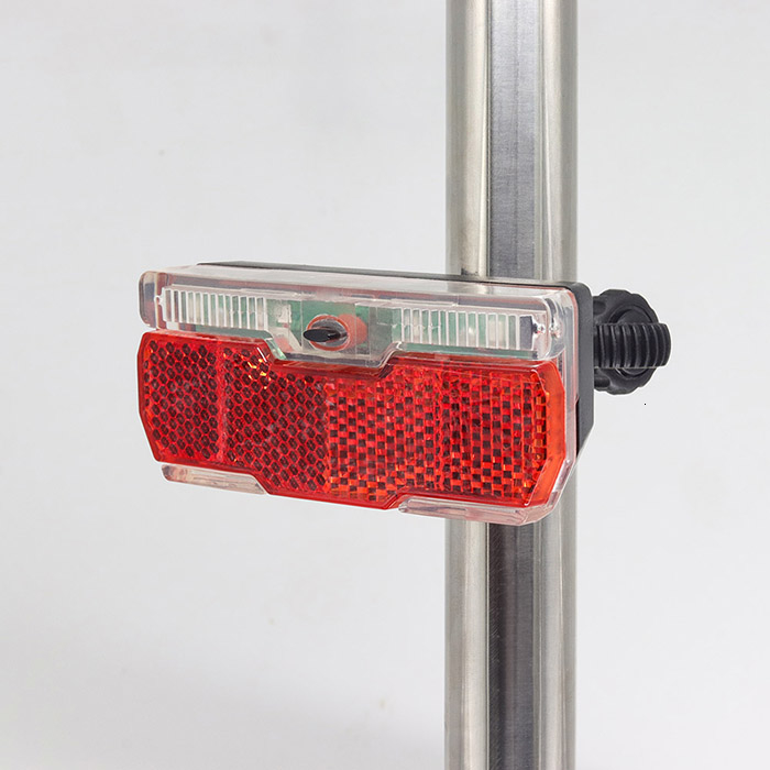 NO LOGO ZQYBH Rojo Posterior de la Bicicleta Ligera Uso 2pcs Pilas AAA Posterior de la Bici portaequipajes luz de la l/ámpara con la Bicicleta Ciclismo Reflector Luces de Bicicleta