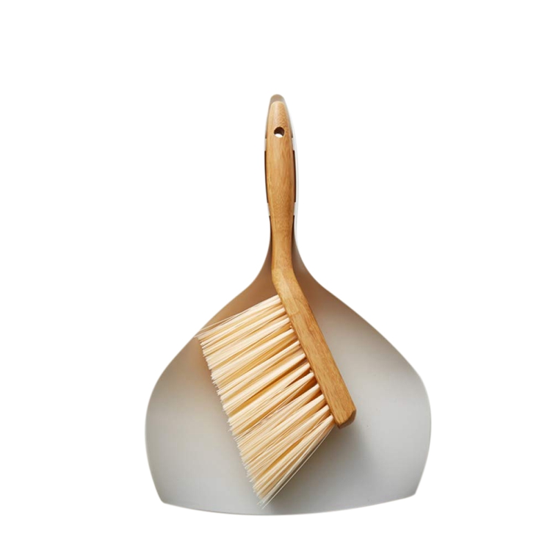 

Small broom set Japanese desktop cleaning mini broom bucket combination