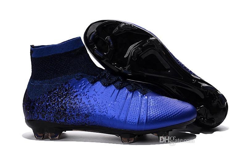 botas de futbol nike mercurial azules