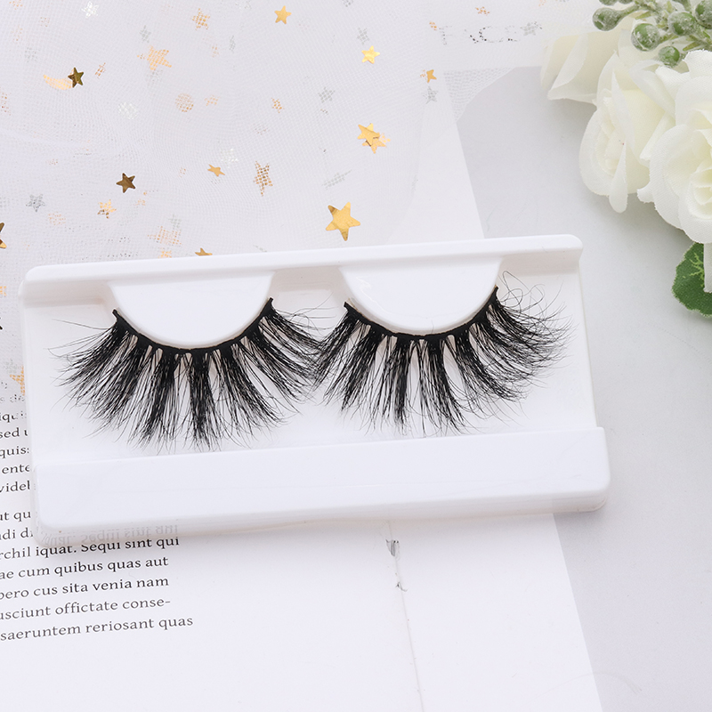 

100% 3D Mink Make Up Crisscross Thick False Eyelashes Extension Handmade Natural Eyelash 16 Styles For Choose