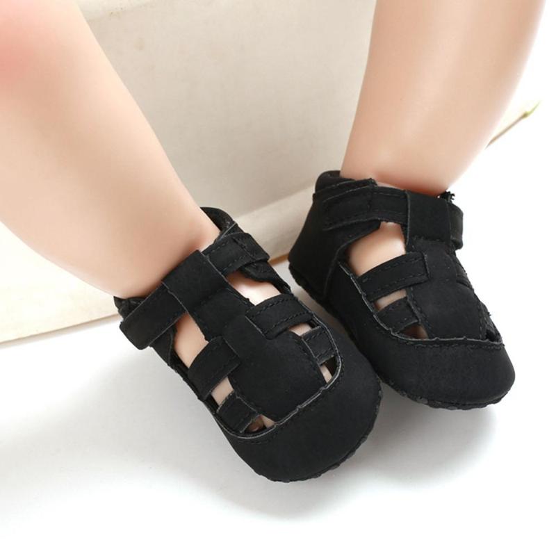 

Baby Boys Summer Flat Shoes Toddler Infant Boy Breathable Anti-Slip First Walkers Kids PU Leather Sandals, Dl