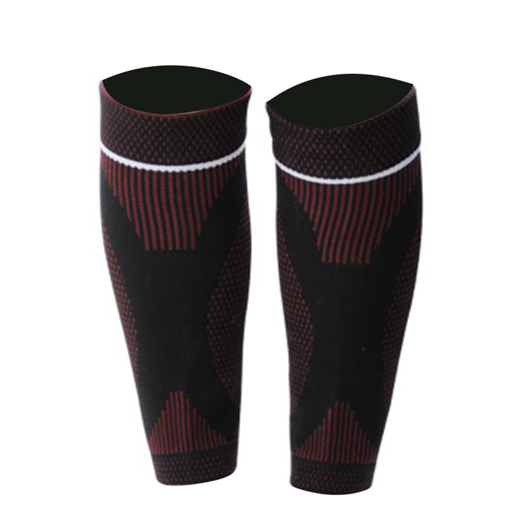 

2019 Breathable Comfortable Basketball Knee Pads Sports Professional Safety Knee Calf Protection leg Sports protective gear TYFA, Black