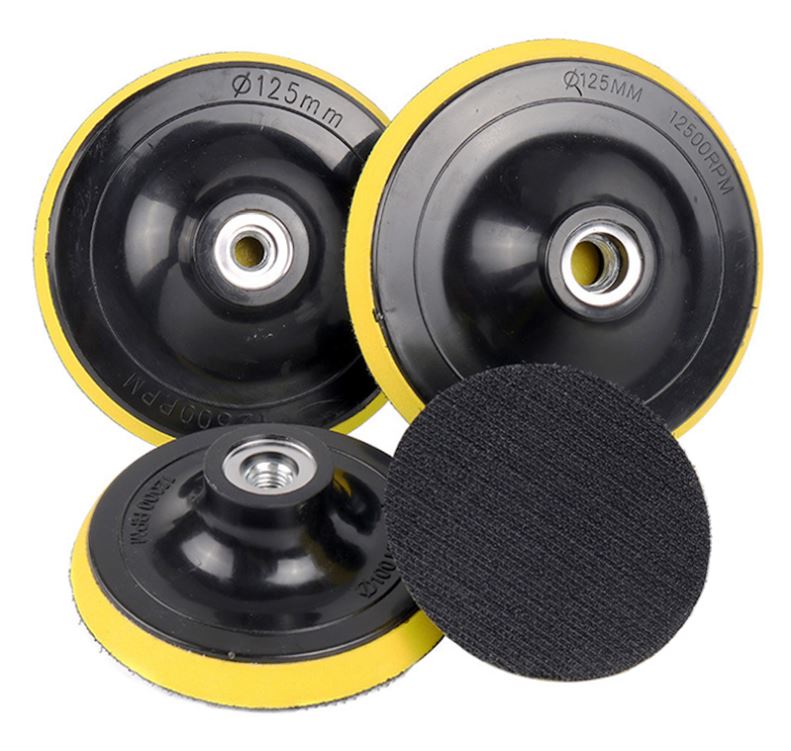 

2pcs 3" 4" 5" 6"7" Self-adhesive disc & M10 M14 M16 drill rod Angle Grinder Wheel Sander Paper Disc Polishing Tool