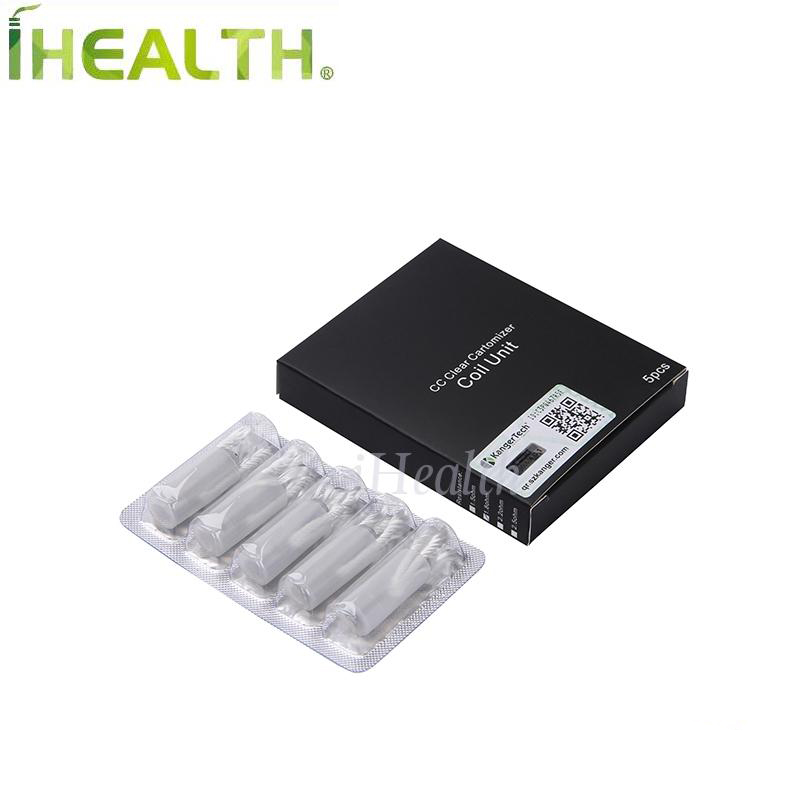 

Original Kanger T2 Coils Head 1.8ohm 1.5ohm 2.2ohm 2.5ohm Replaceable Coil for T2 tank with long wick