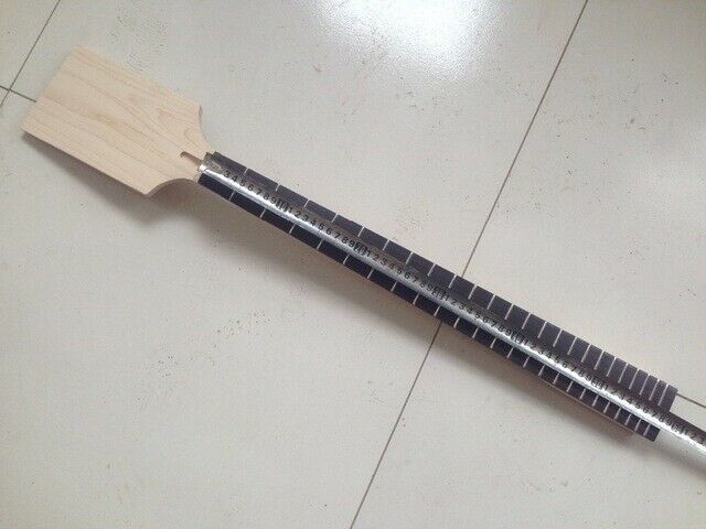

Electric bass Guitar Neck 24Fret 30inch maple wood Paddle Headstock Rosewood p1