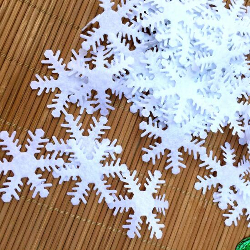 

Artificial Snow Flowers confetti Scatter for Party Winter New Year Christmas Gift Craft Party baby shower favor Decor DIY