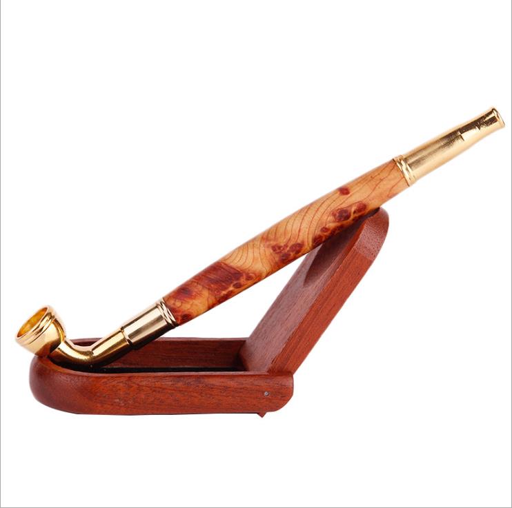 

Removable Cleaning Tobacco Pole of Yabai, Dry Tobacco Pole Made of Single Filtration Wood Copper