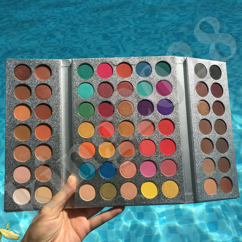 

2020 New Beauty Glazed 63 Shades Eyeshadow Pigmented Shimmer Matte Makeup Palettes 63 Colors Gorgeous Me Eye Shadow Tray Powder free ship