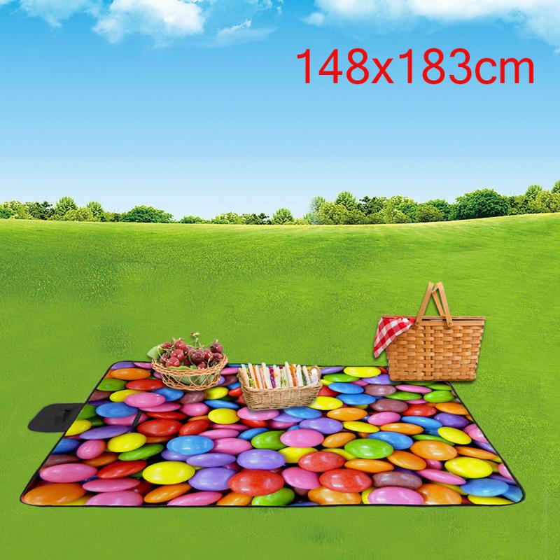 

148*183CM Camping mat Waterproof Beach Blanket Outdoor Portable Picnic Mat Camping Ground Moisture-proof Mattress blanket