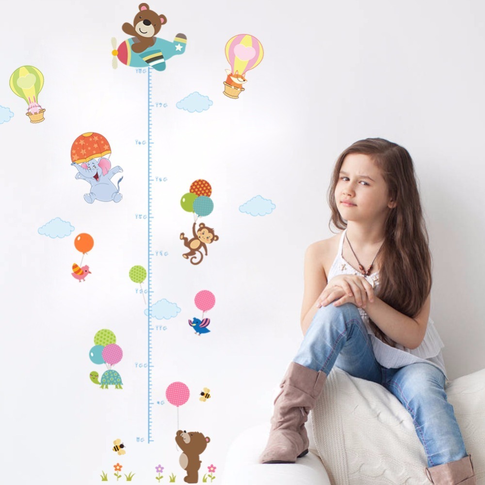 Winnie The Pooh Growth Chart Wall Decal