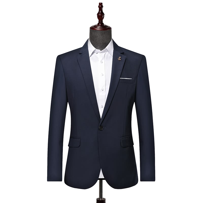 

Wedding Suits Jackets Men Slim Fit Casual Suit Jackets Good Quality Men Formal Wear Blazers Suits Size 4XL, Black