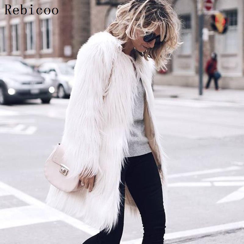 

Rebicoo short long-sleeved Plus size coat solid color warm women winter coat fashion cardigan Artificial fur jacket, Dark green