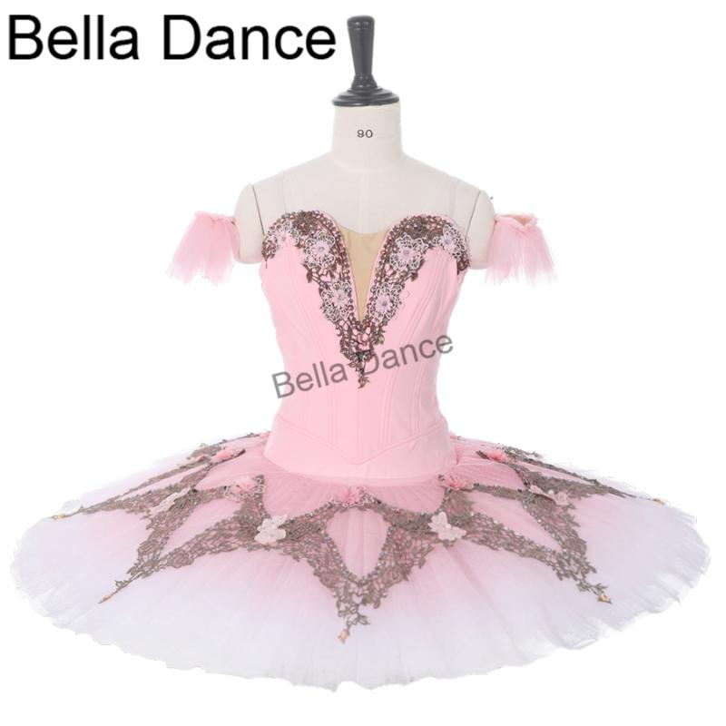 

Sugar Plum Fairy Performance Tutus skirt women ballet costume Adult Professional Ballet Tutu dance Dress Pink Nutcracker BT9282