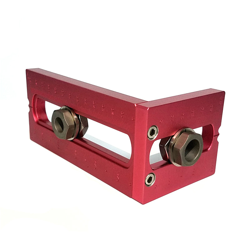 

Woodworking Pocket Hole Screw Jig Drill Bits Set Cross Oblique Flat Head Screw Puncher Bed Cabinet Puncher Locator