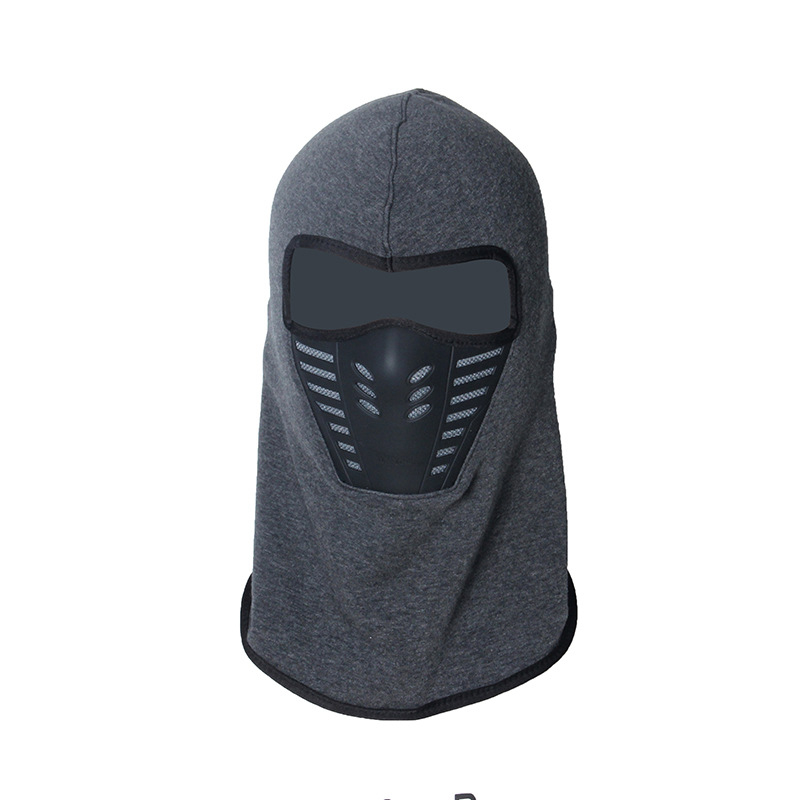 

Winter Warm Motorcycle Windproof Face Mask Motocross Masks Outdoor Sport Bicycle Motor Accessories, Black