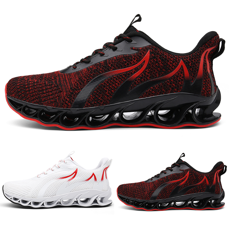 

2020 NEW brown style2 flame gray gold red black lace soft cushion young MEN boy Running Shoes low cut Designer trainers Sports Sneaker, Color#3