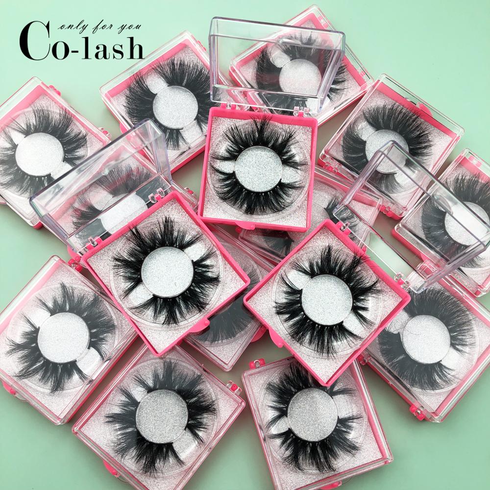 

Custom box Mink Eyelashes Thick Super Long False Eyelashes High Volume Mink Lashes Soft Dramatic 25mm Eye lashes DL21